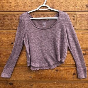 Distressed Me to We sweater!